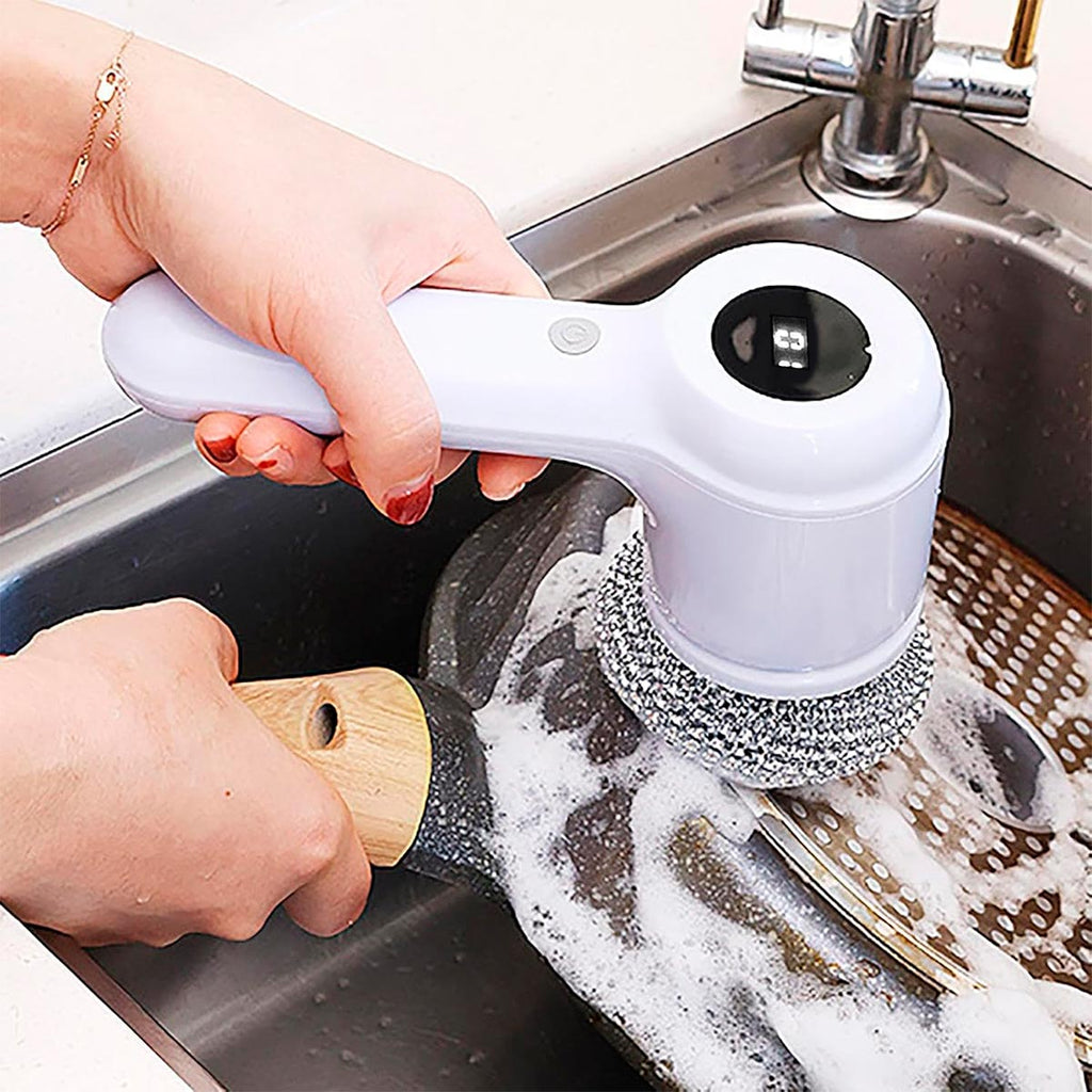 Cepillo Arranca Grasa Eléctrico