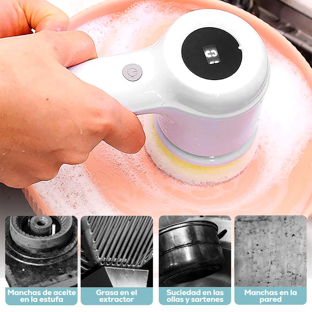 Cepillo Arranca Grasa Eléctrico