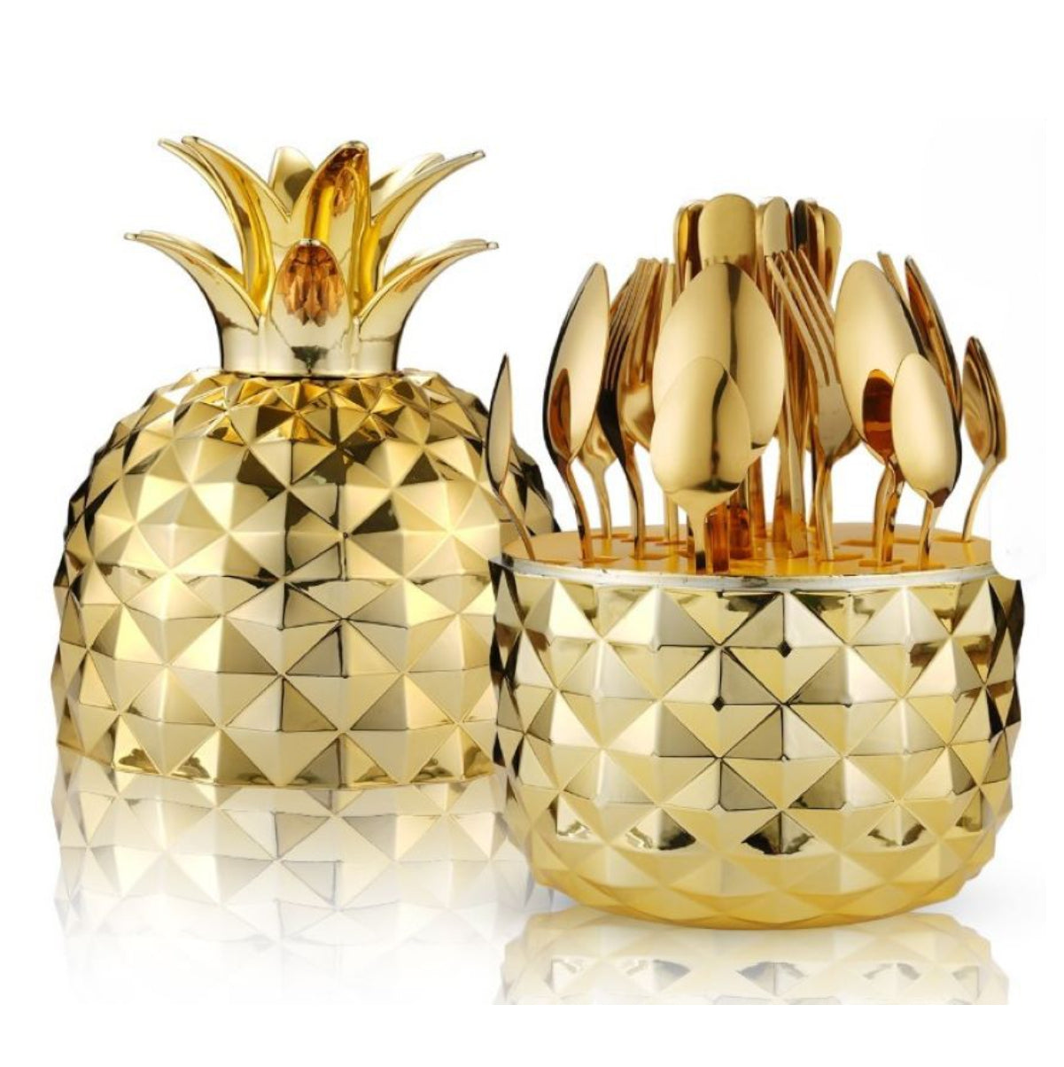 Juego Cubiertos De 24 Piezas Base PIÑA