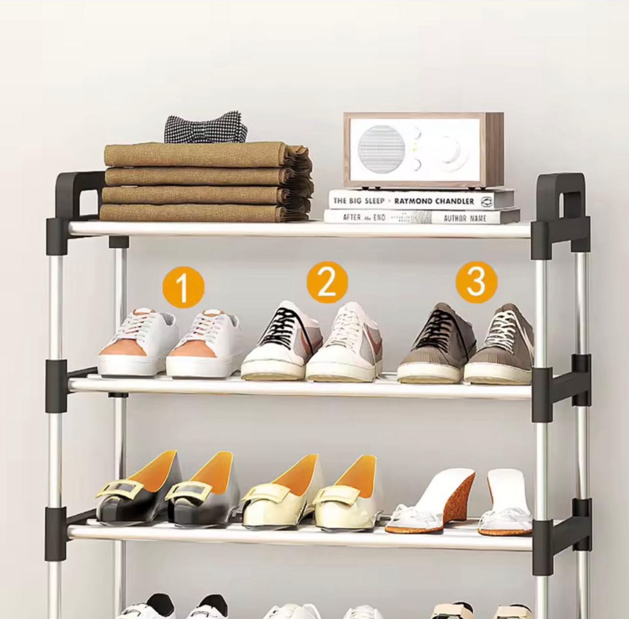 Organizador Zapatero 8 Niveles Metalico